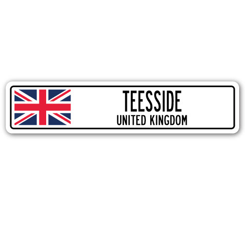 TEESSIDE, UNITED KINGDOM Street Sign