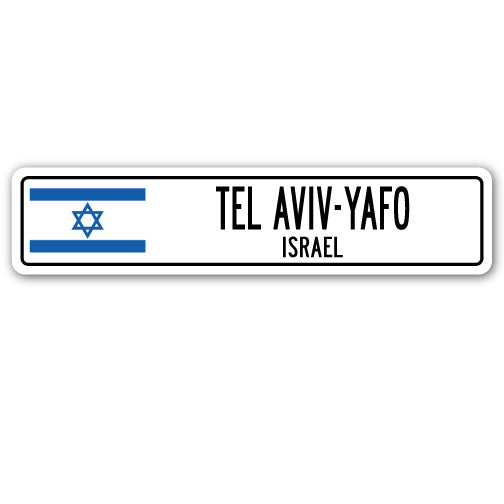 TEL AVIV-YAFO, ISRAEL Street Sign