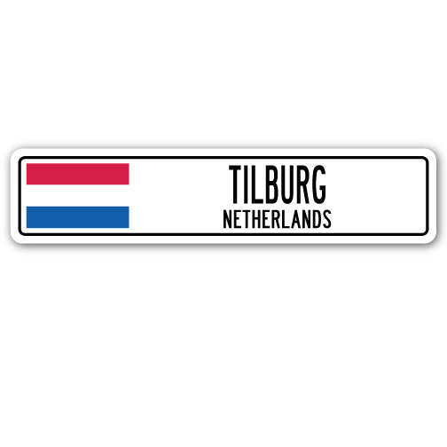 TILBURG, NETHERLANDS Street Sign