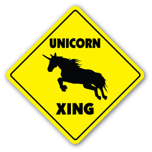 Unicorn Street Vinyl Decal Sticker