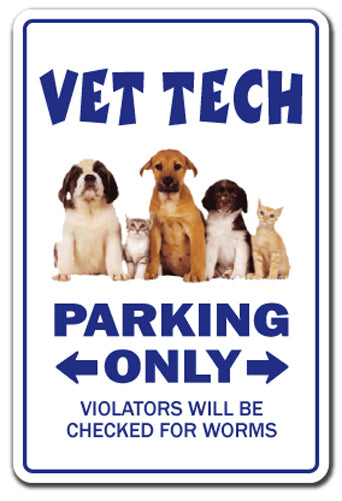 Vet Tech Vinyl Decal Sticker