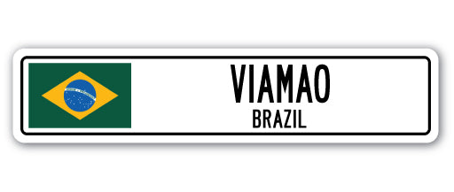 VIAMAO, BRAZIL Street Sign