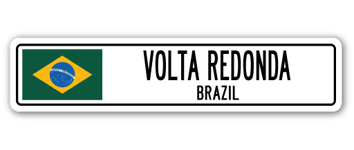 VOLTA REDONDA, BRAZIL Street Sign