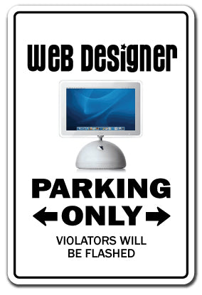 WEB DESIGNER Sign