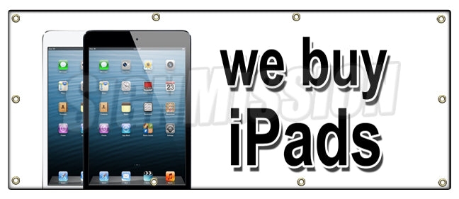 We Buy Ipads Banner