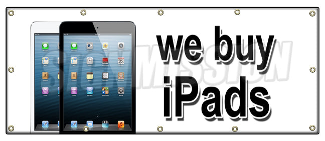 We Buy Ipads Banner