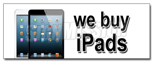 We Buy Ipads Decal