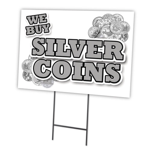WE BUY SILVER COINS Â