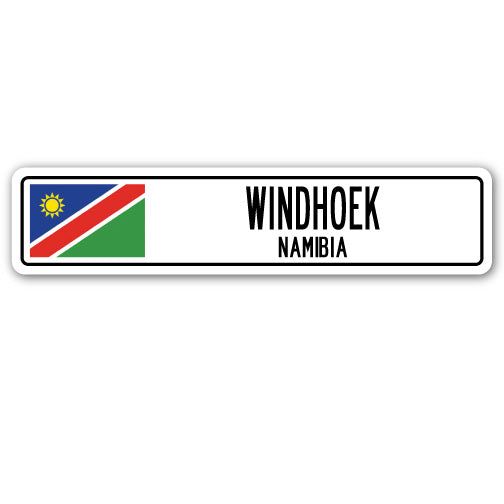WINDHOEK, NAMIBIA Street Sign