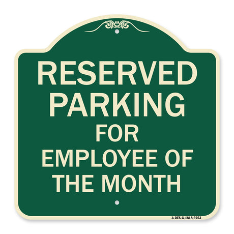 Designer Aluminum Sign