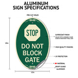 Traffic Entrance Sign Truck Entrance