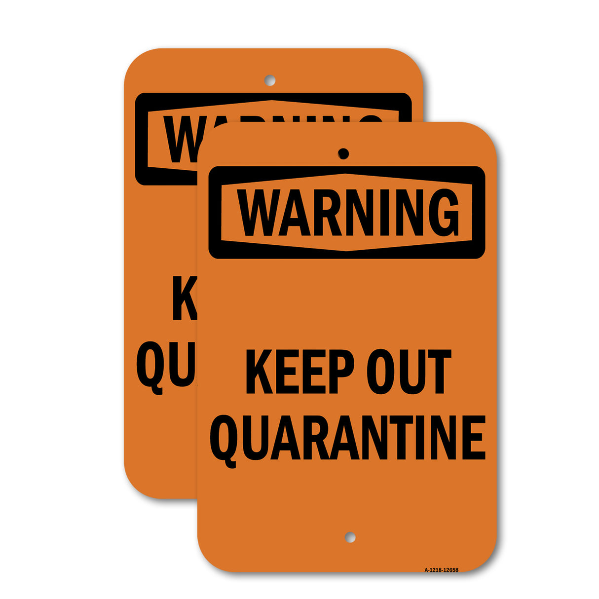 OSHA Notice - Fire Sprinkler Booster Pump Sign