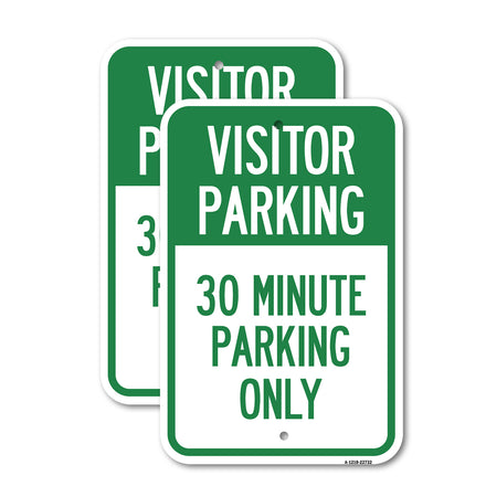 Visitor Parking 30 Minute Parking Only