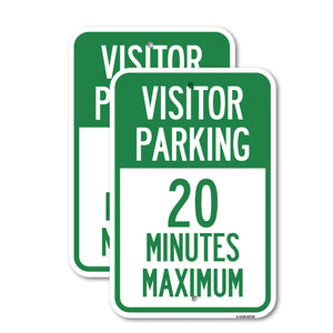 Visitor Parking 20 Minutes Maximum