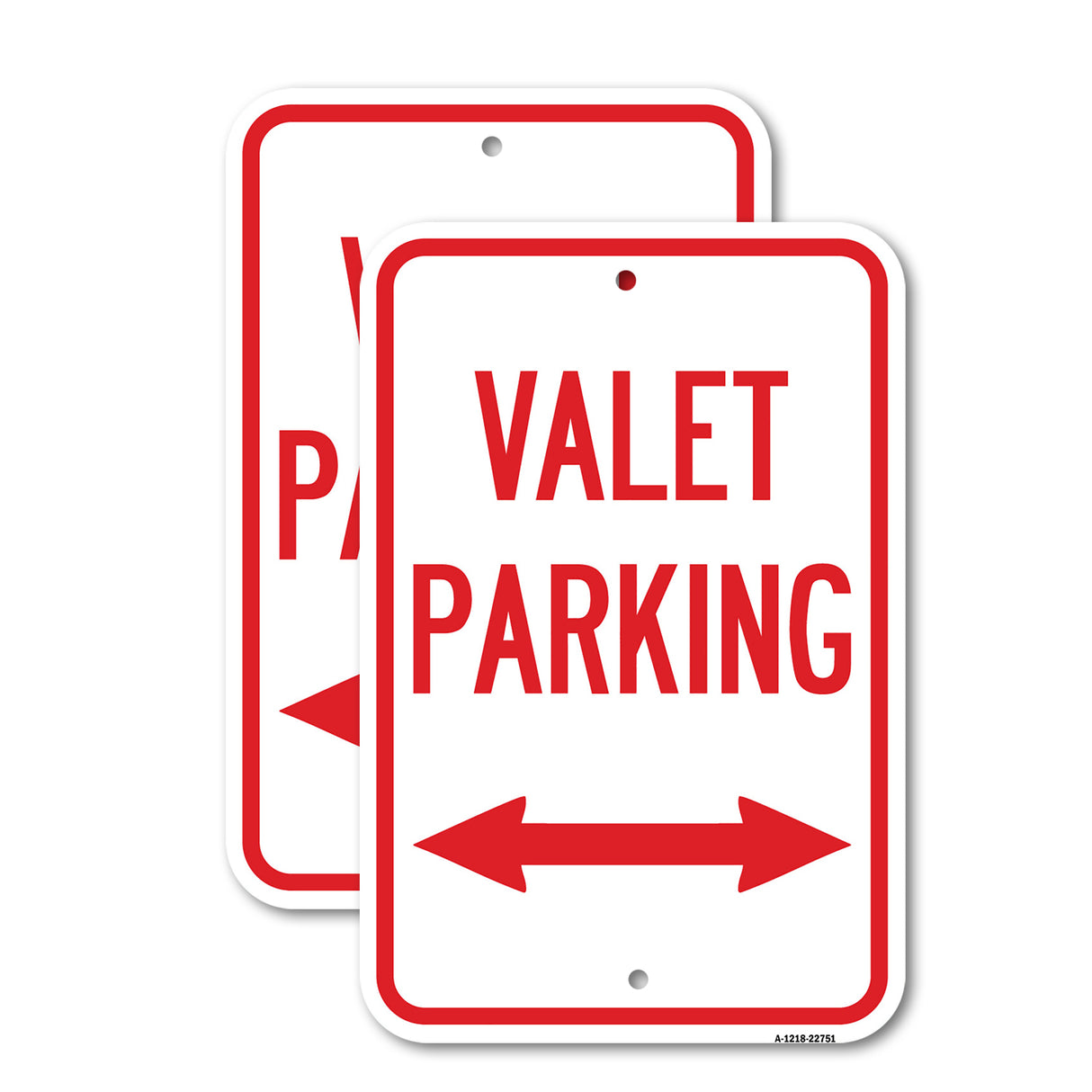 Valet Parking with Bidirectional Arrow