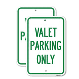 Valet Parking Only