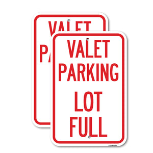 Valet Parking Lot Full