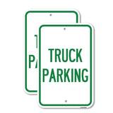 Truck Sign Truck Parking