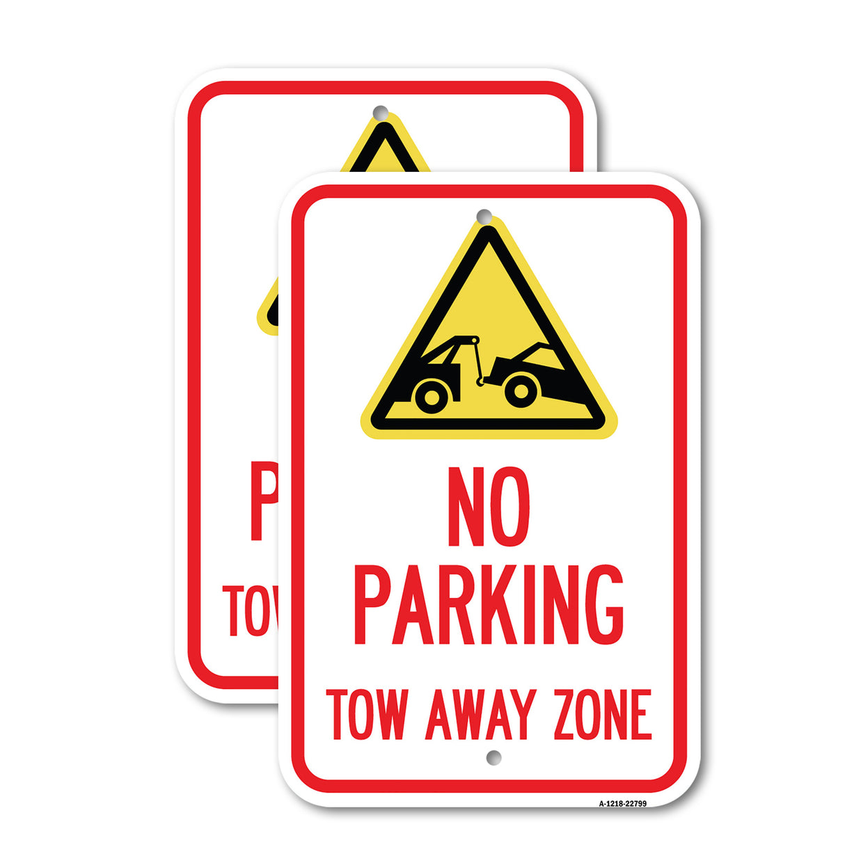 Tow Away Zone with Graphic