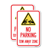 Tow Away Zone with Graphic
