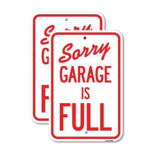 Sorry, Garage Is Full