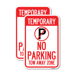 No Parking Tow Away Zone