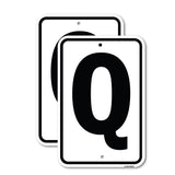 Sign with Letter Q