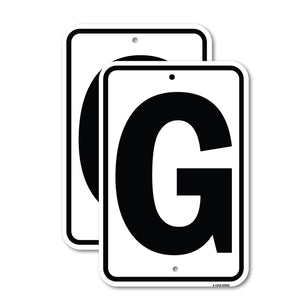 Sign with Letter G
