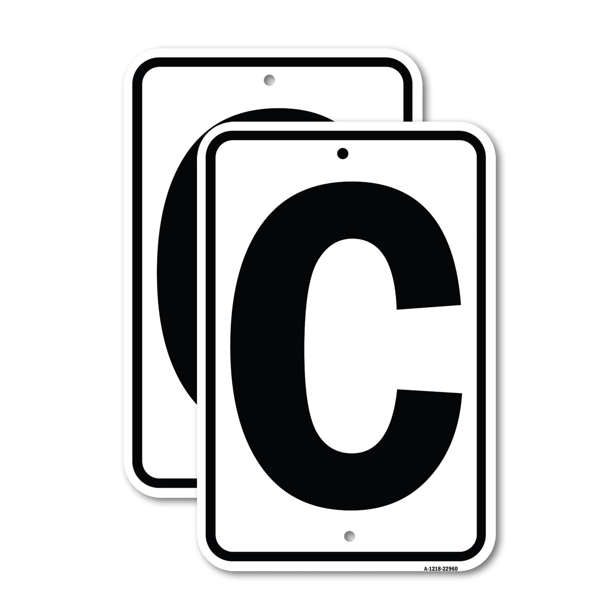 Sign with Letter C