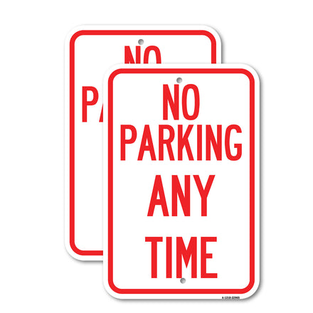 No Parking Anytime