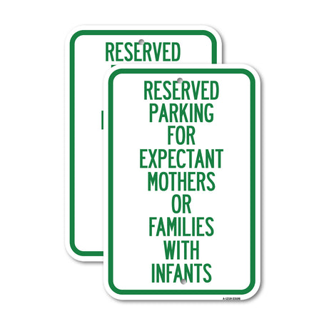 Reserved Parking for Expectant Mothers or Families with Infants