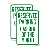Reserved Parking Cashier of the Month