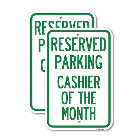 Reserved Parking Cashier of the Month