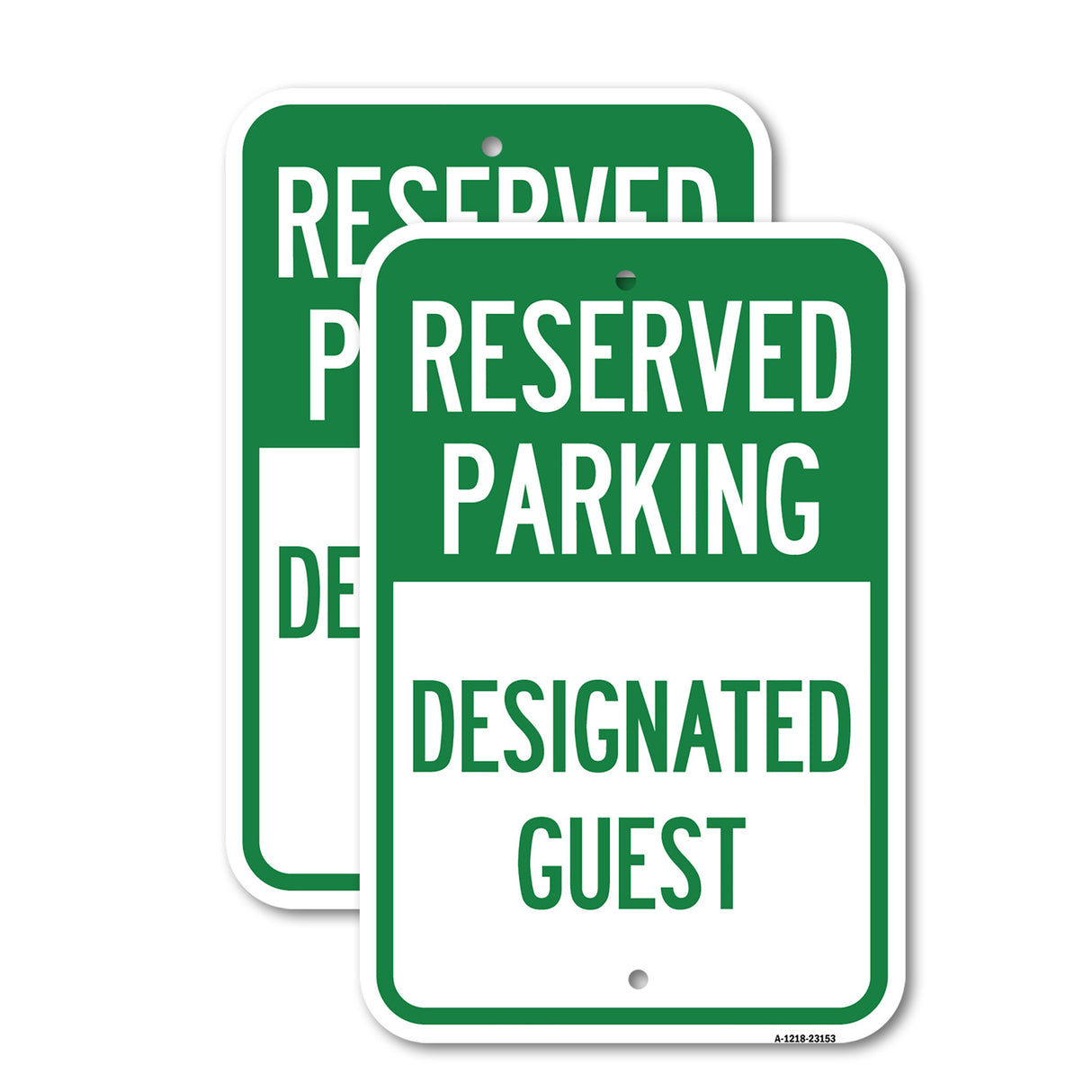 Reserved Parking - Designated Guest