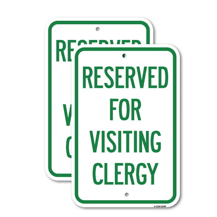 Reserved for Visiting Clergy