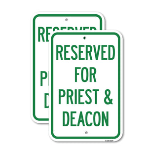 Reserved for Priest & Deacon