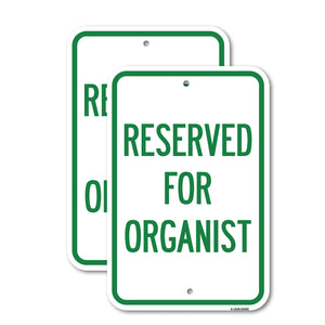 Reserved for Organist