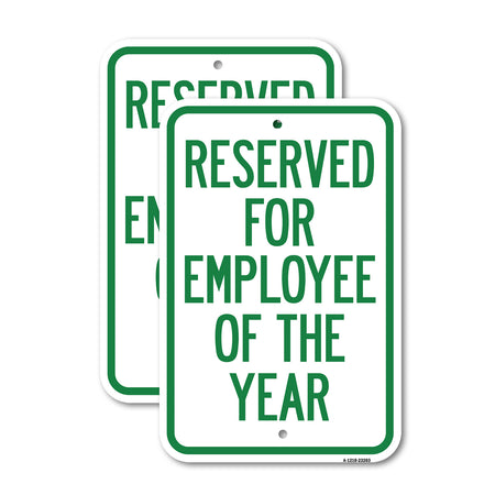 Reserved for Employee of the Year