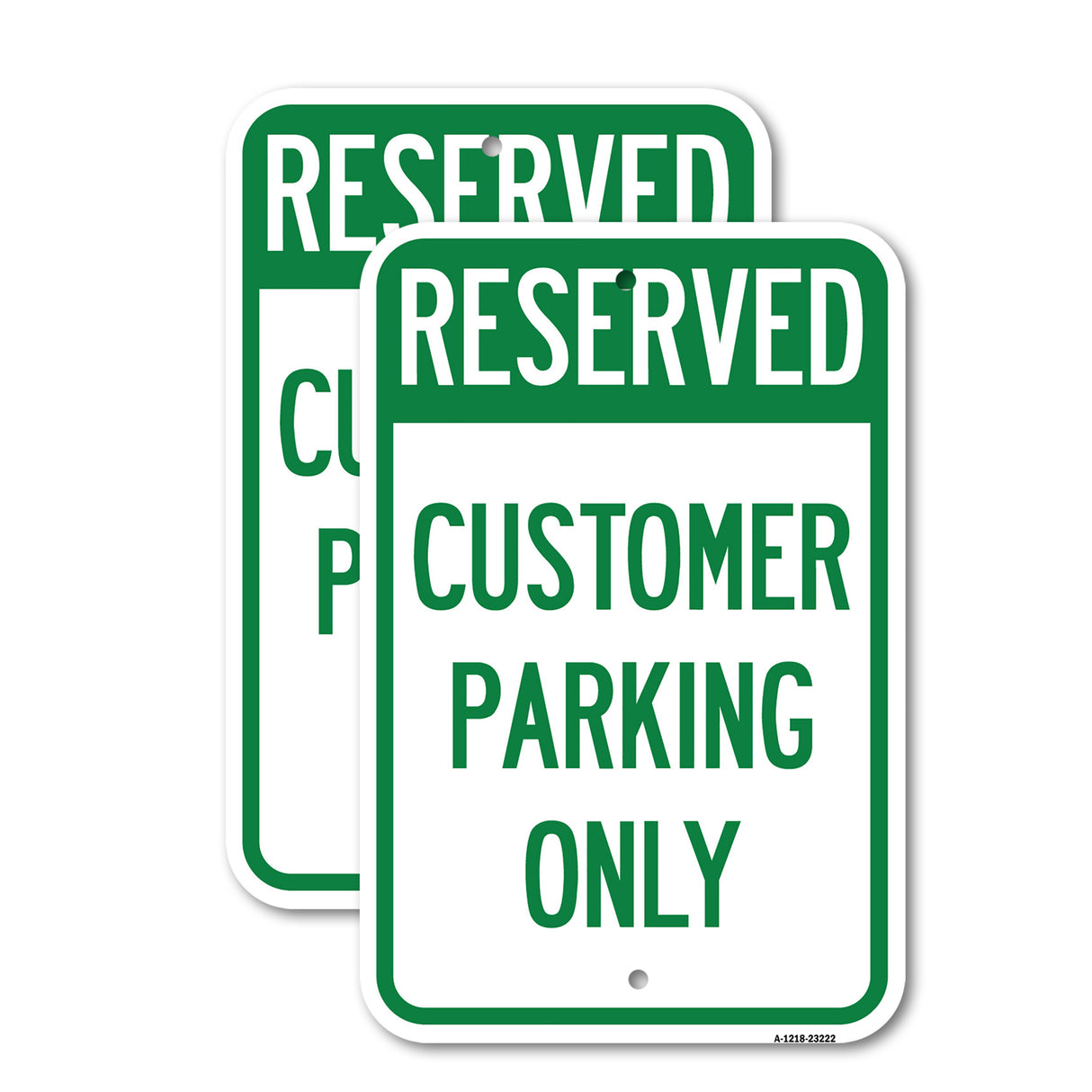 Reserved - Customer Parking Only
