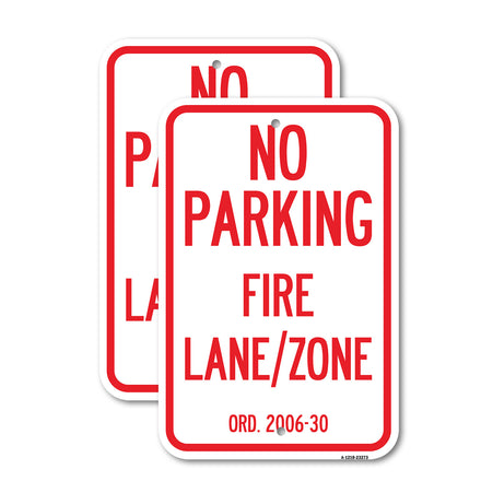 Princeton New Jersey No Parking Fire Lane Zone