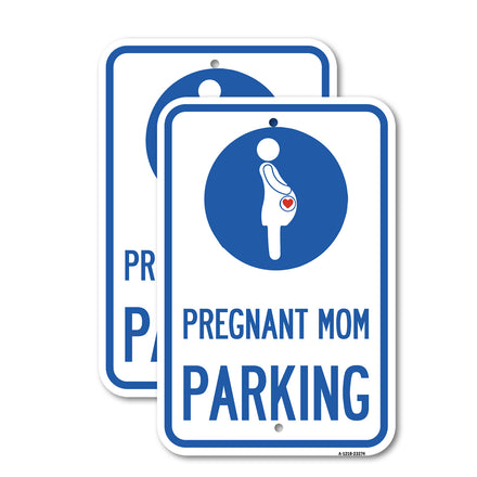 Pregnant Mom Parking (With Graphic)