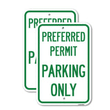 Preferred Permit Parking Only