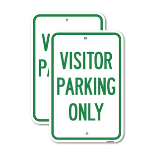 Parking Reserved Sign Visitor Parking Only