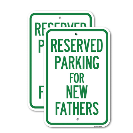 Parking Reserved for New Fathers