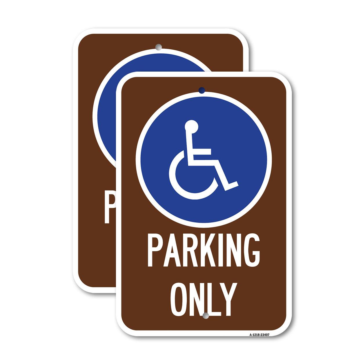 Parking Only (With New Access Symbol)