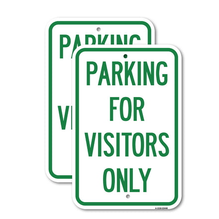 Parking for Visitors Only