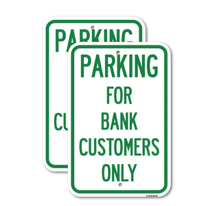 Parking for Bank Customers Only