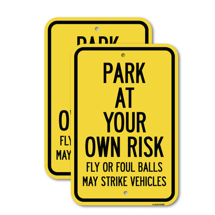 Park at Your Own Risk, Fly or Foul Balls May Strike Vehicles