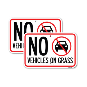 No Vehicles on Grass