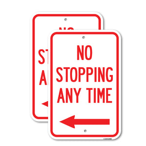 No Stopping Anytime with Arrow